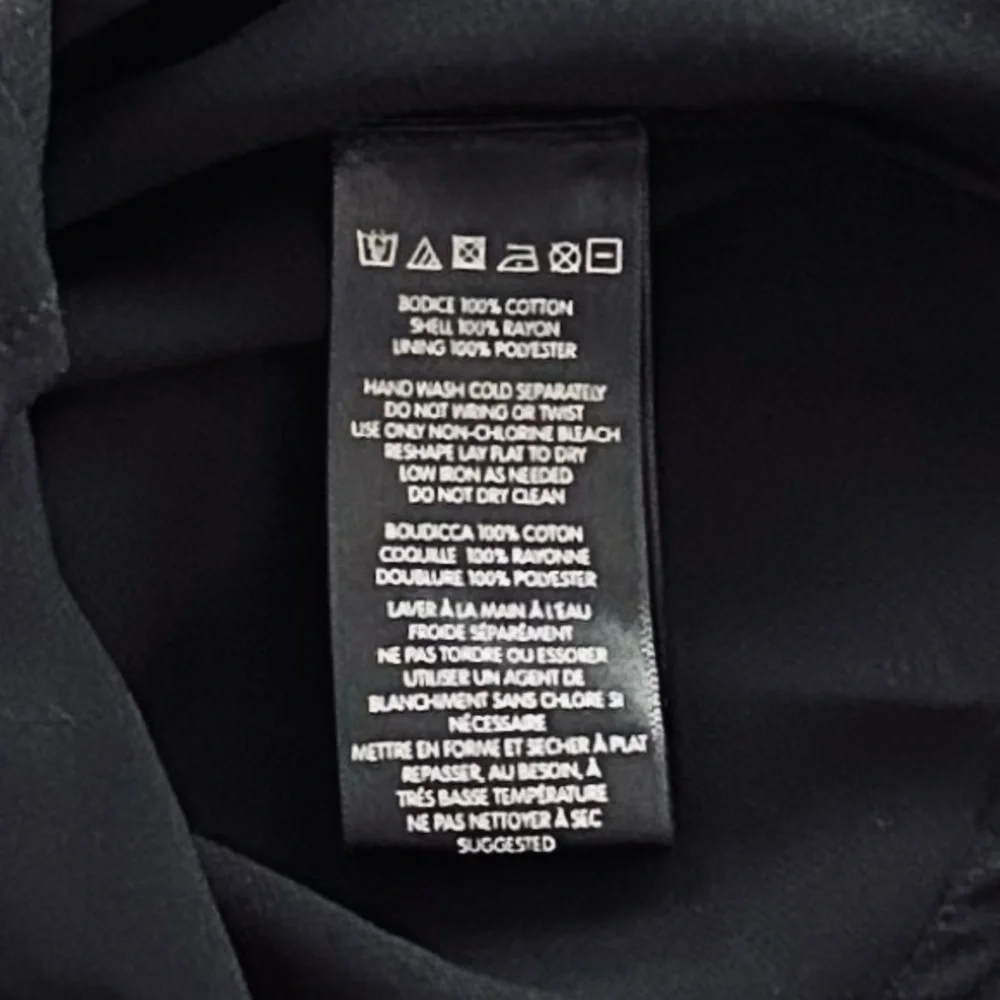 Urban Outfitters Pins & Needles Woven Bodice Maxi Dress, Black 0 XS - Picture 13 of 13